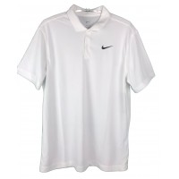 CAMISA NIKE POLO COURT DRI FIT - BRANCA